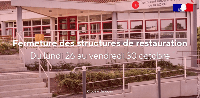 fermeture structures de restauration